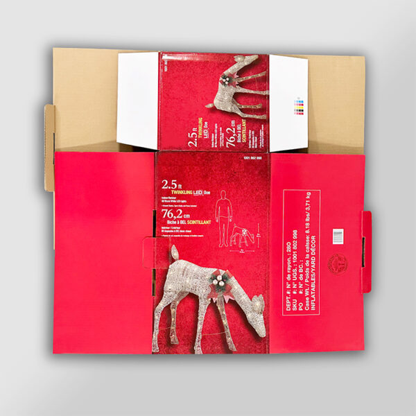 Christmas deer light packaging box - Image 4