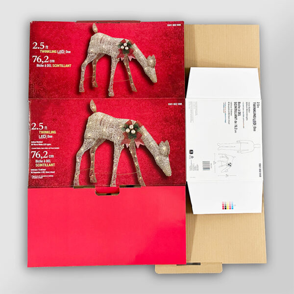 Christmas deer light packaging box - Image 5