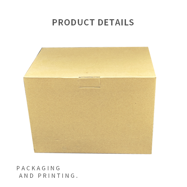 Large corrugated cardboard box