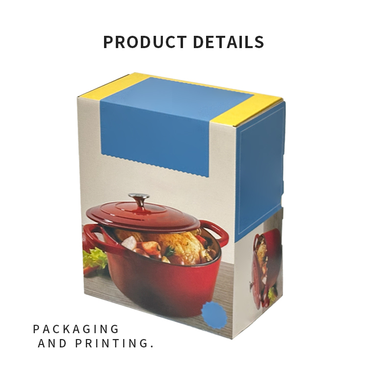 Cast iron pot packaging box
