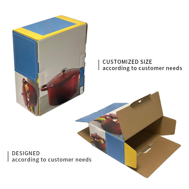 Enamel pot packaging box