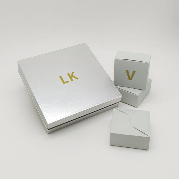 Skin care products gift box with top and bottom lid - Image 4