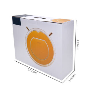 Sweeping robot packaging box
