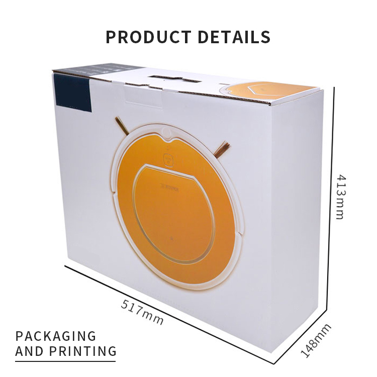 Vacuum cleaner packaging box