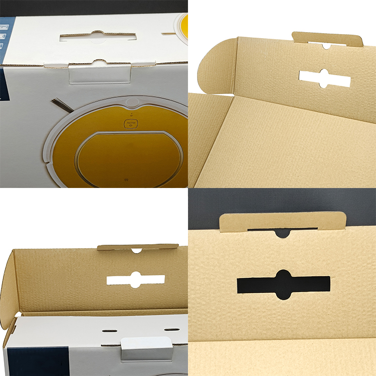 Cleaning robot packaging box