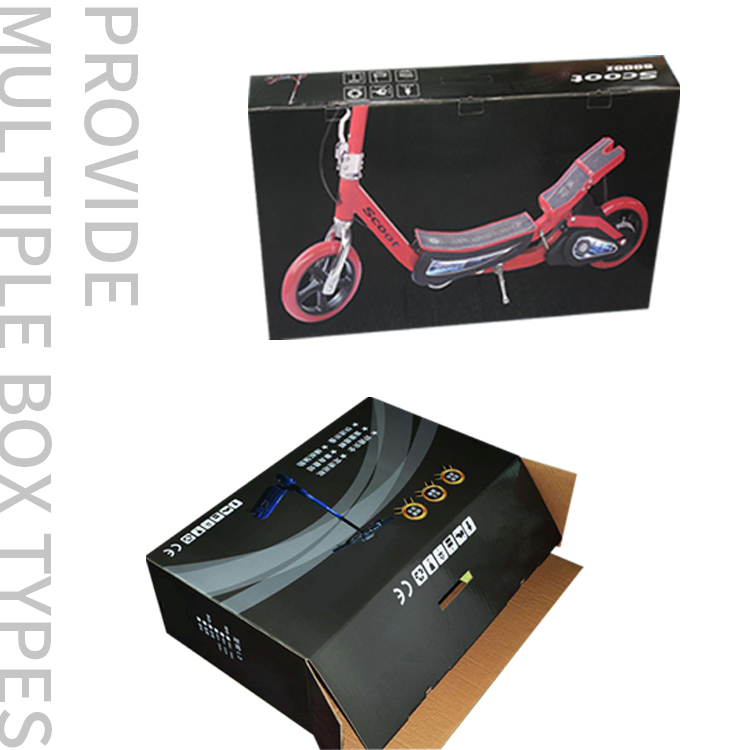 Walking cart packaging box