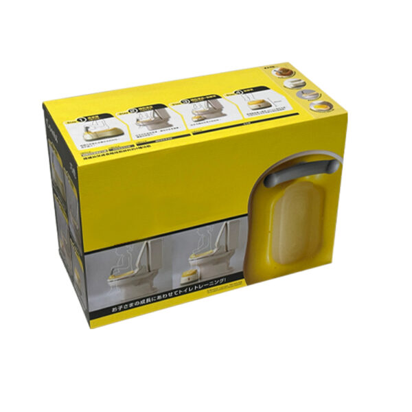 Yellow packaging box for children's toilet - Image 2