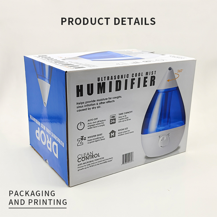 Humidifier packaging box