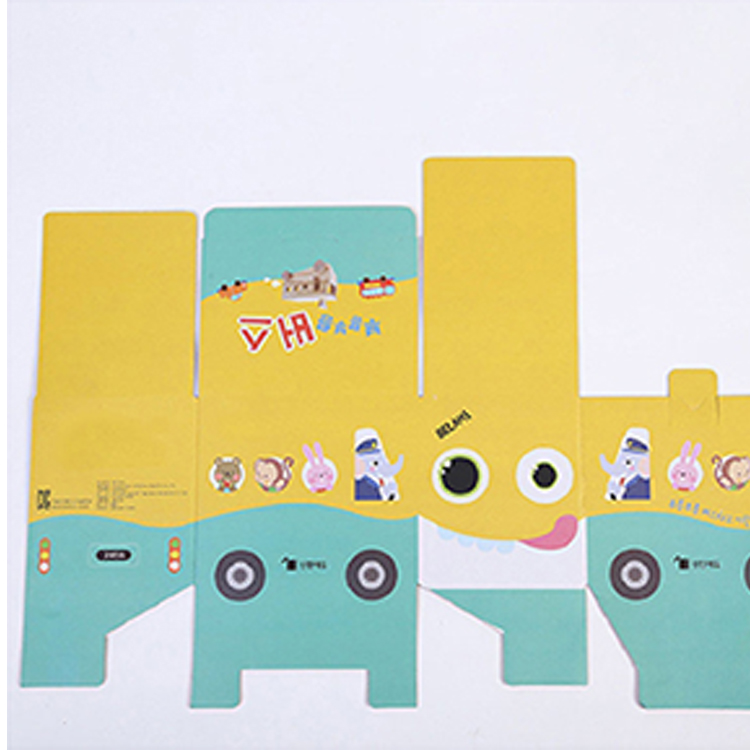 Toy packaging color box