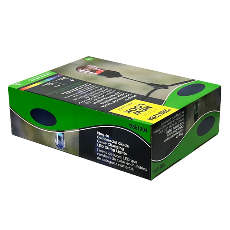 Courtyard decorative lamp packaging box