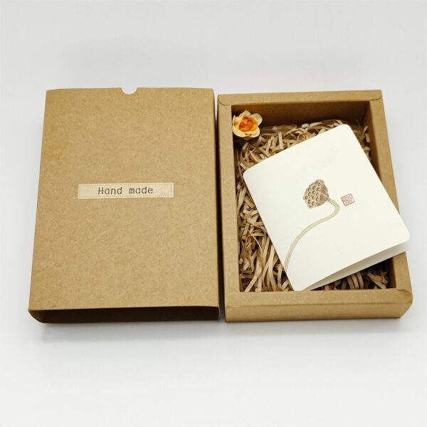 Kraft Paper Drawer Gift Box