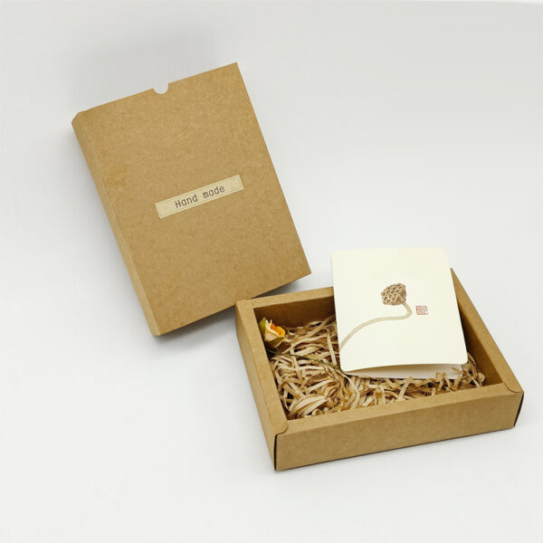 Kraft Paper Drawer Gift Box - Image 2