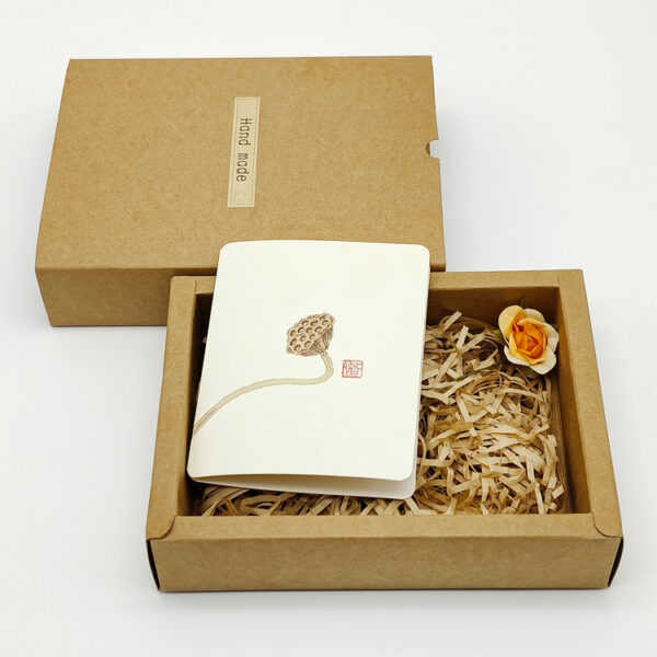 Kraft Paper Drawer Gift Box - Image 5
