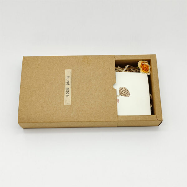 Kraft Paper Drawer Gift Box - Image 6
