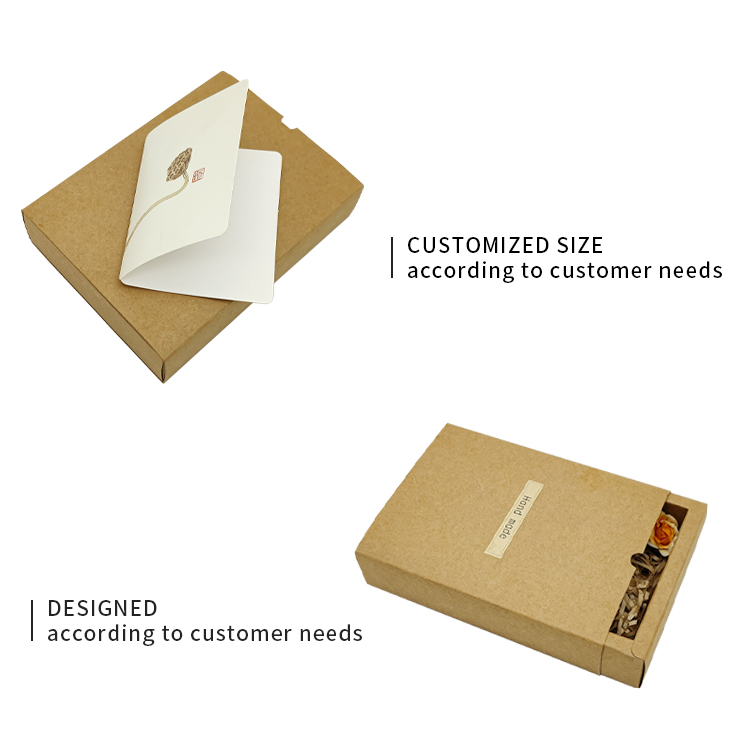 Kraft paper packaging box