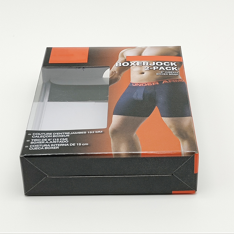 Underwear packaging color box