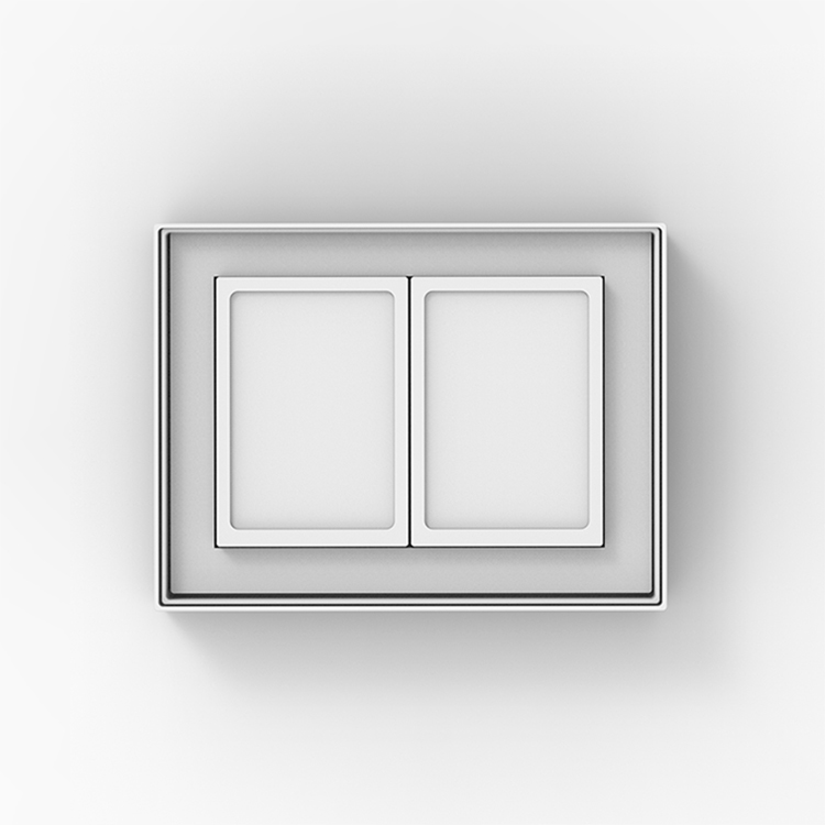Three layer gift box with handheld