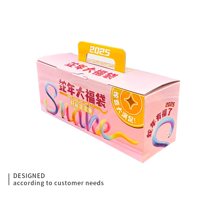 New Year gift packaging box