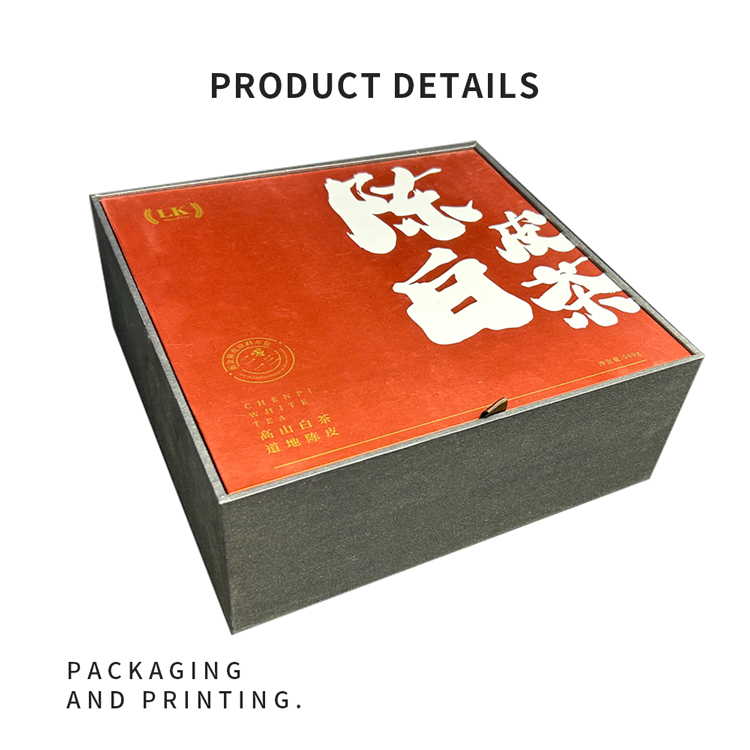 Tangerine Peel White Tea Packaging Box