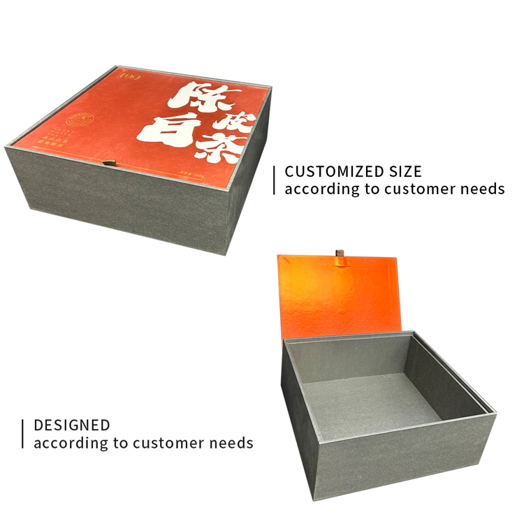 Tea packaging box