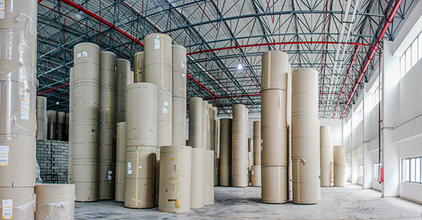 Warehouse interior scene