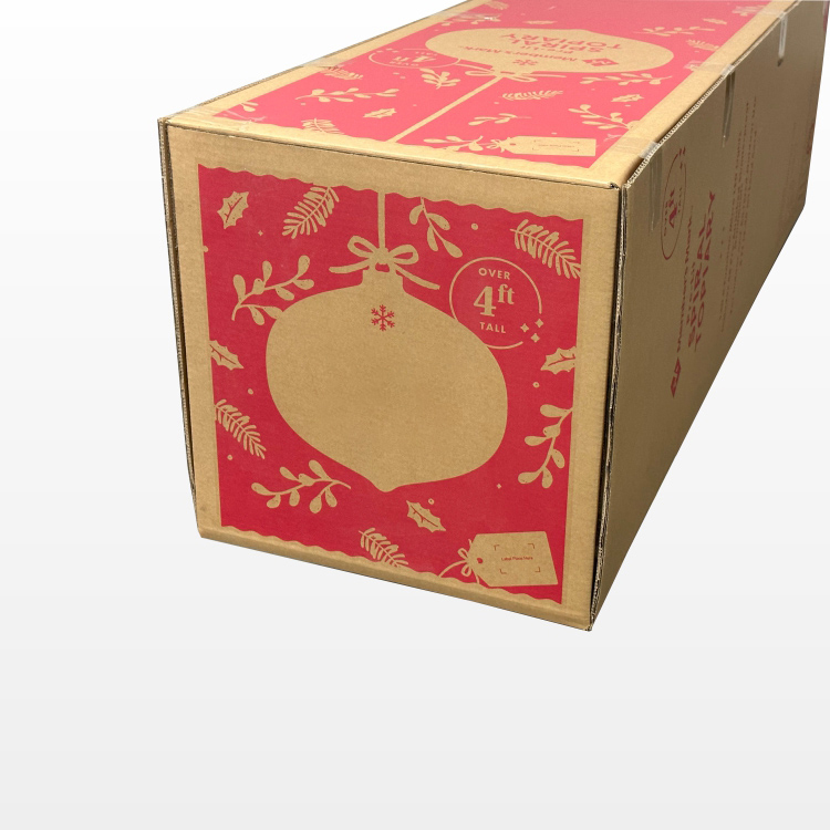 Artificial Christmas tree packaging box