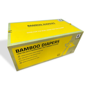 Baby diaper packaging box