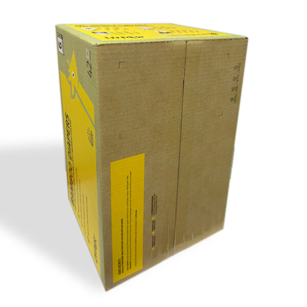 Baby diaper packaging cardboard box