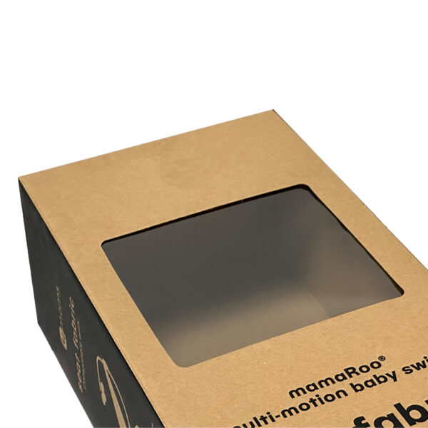 Carton with transparent window