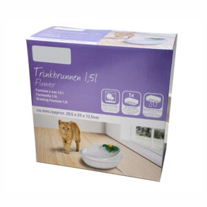 Cat water dispenser packaging box