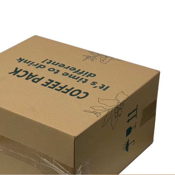 Coffee bean packaging box