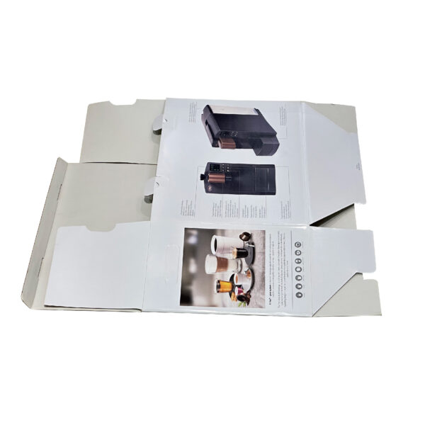 Coffee machine packaging cardboard box