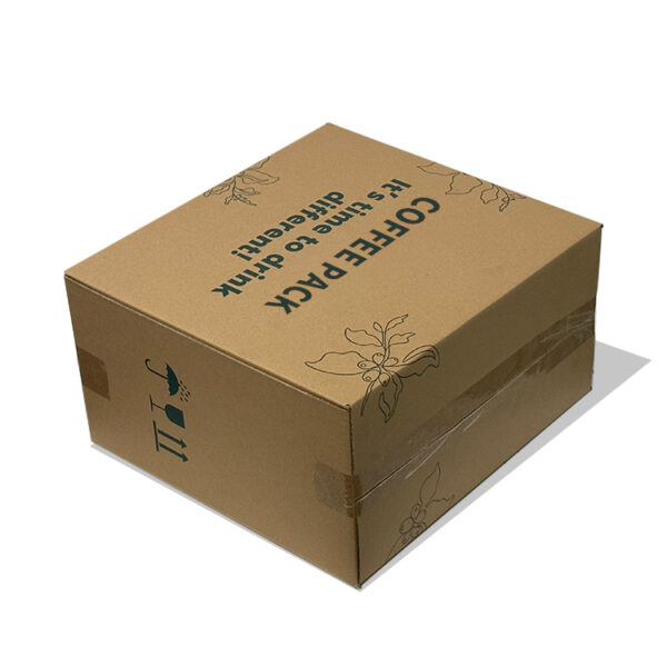 Coffee packaging cardboard box