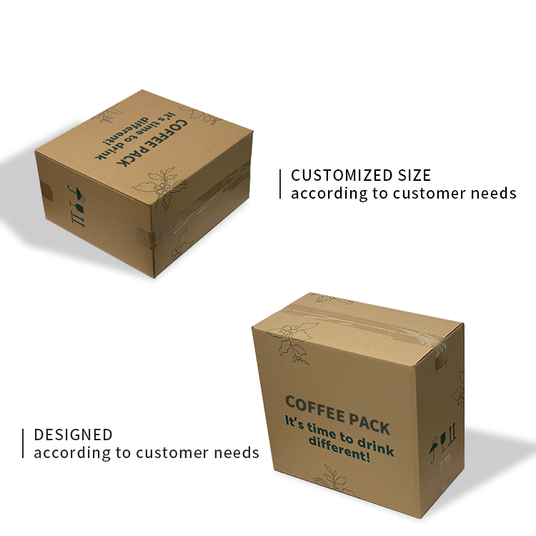 Coffee packaging cardboard box