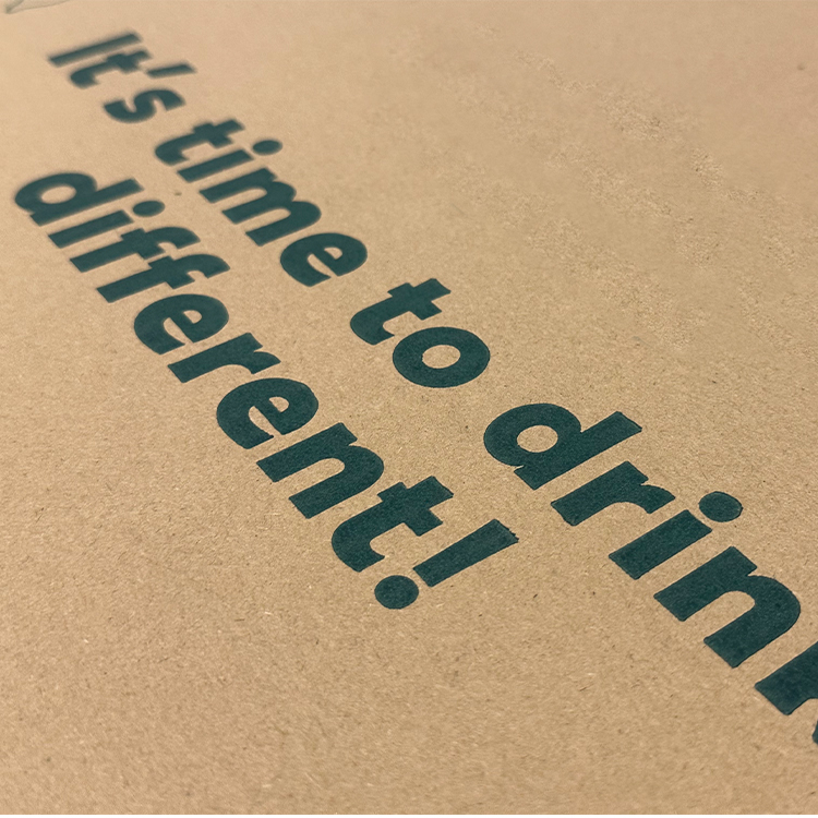 Coffee powder packaging box
