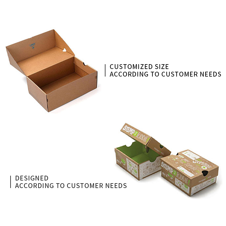 Customized shoe packaging box