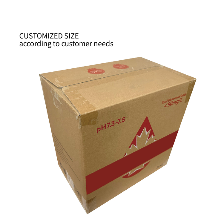 Glacier water packaging cardboard box