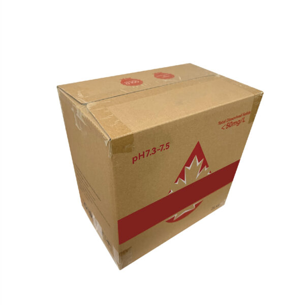 Mineral water packaging box