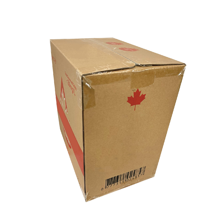 Mineral water packaging cardboard box