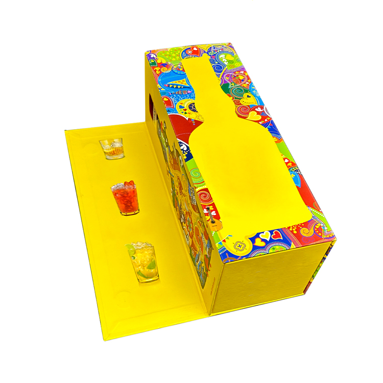 Magnetic wine box