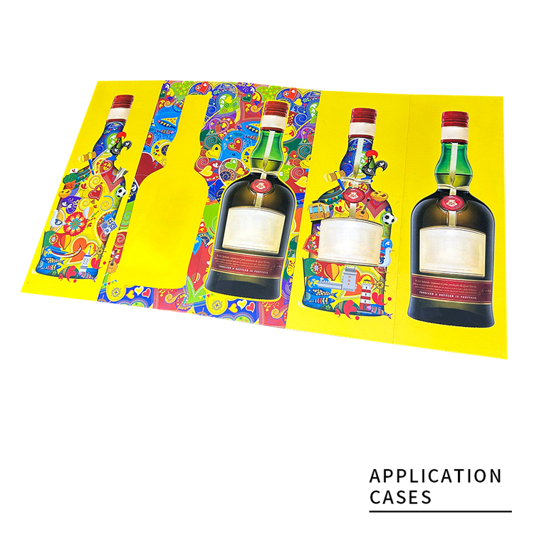 Colorful magnetic wine box customizationx