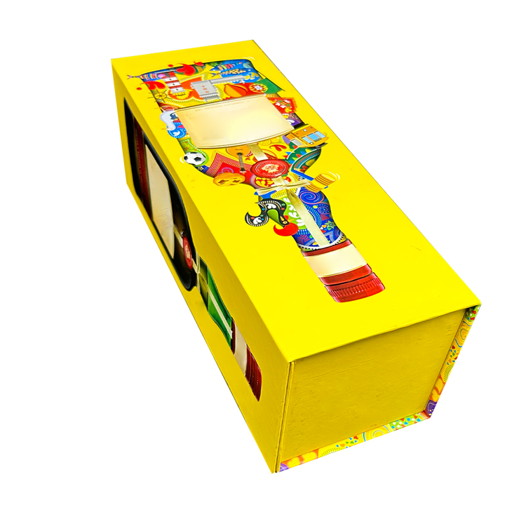 Magnetic wine box customizationx