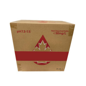Glacier water packaging paper box