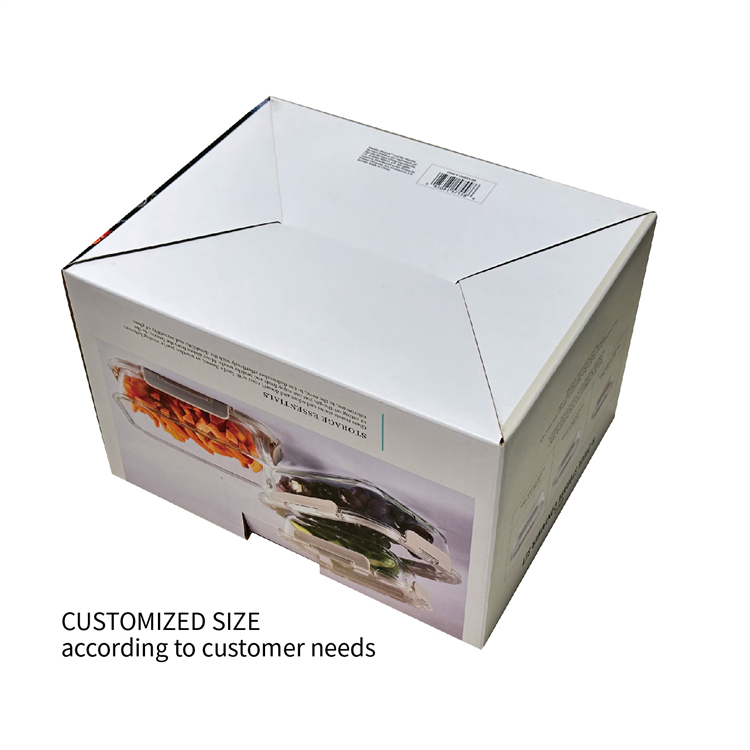 Tableware packaging corrugated cardboard box