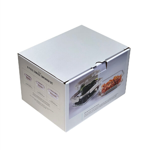 Glass food storage box tableware packaging box