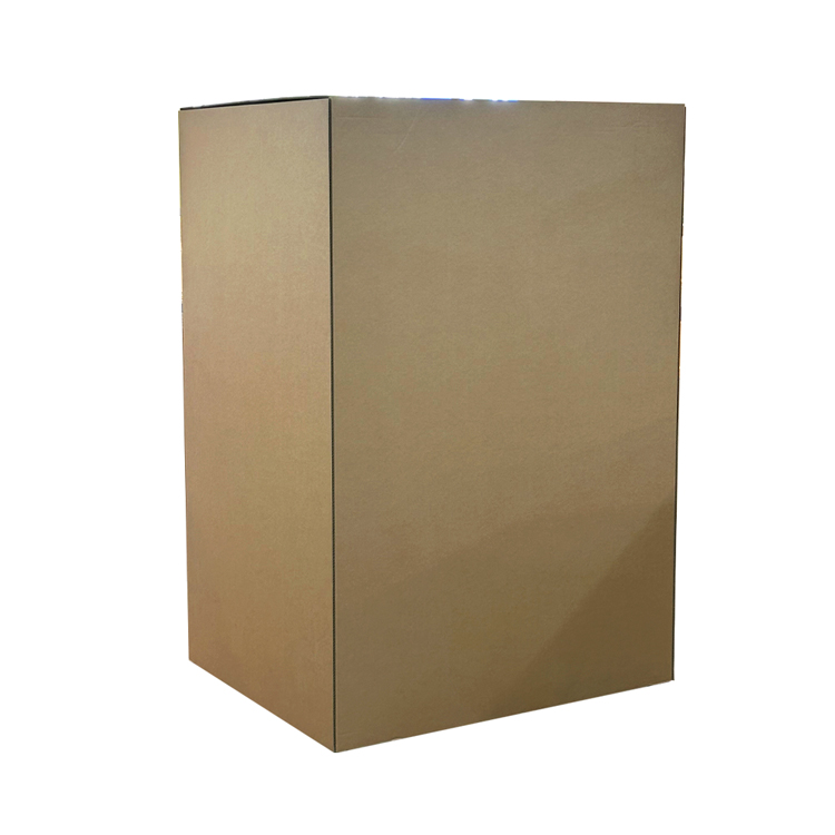 Large corrugated cardboard box
