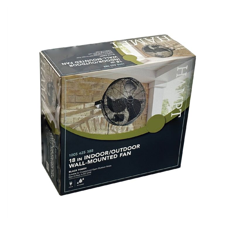 Wall fan packaging