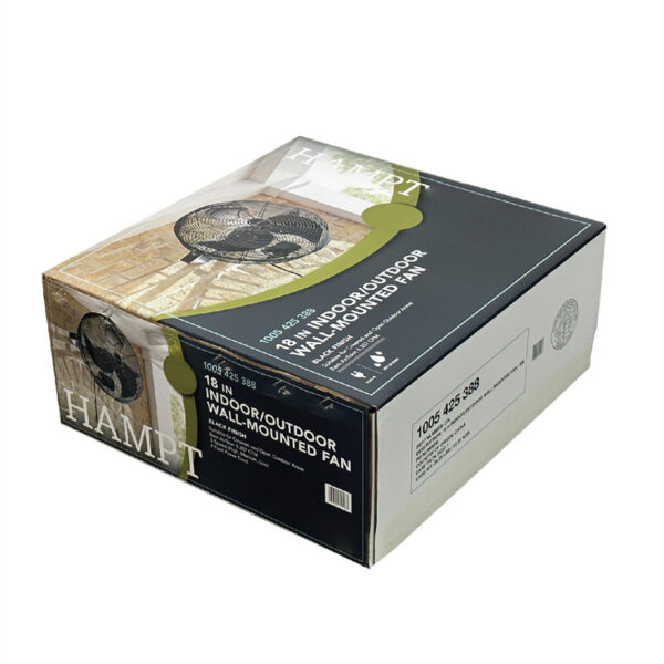 Wall fan packaging customization