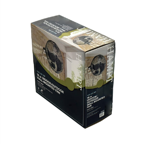 Wall fan packaging customization
