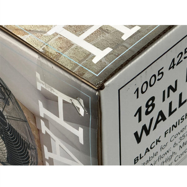 Wall fan packaging customization